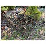 Antique planter and grinder