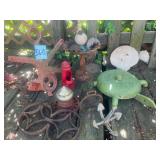 Large Garden lot  most cast iron