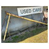 Sign pole 11ft