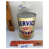 Service Motor Oil can Albemarle North Carolina