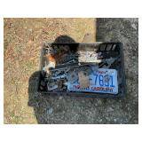 Large lot of car emblems