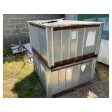 Metal shipping crates