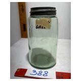 Green Ball mason jar