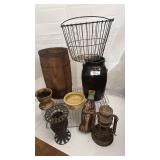 Antique Country decor lot
