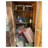 Contents of out house