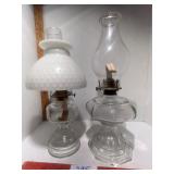 Two Vintage Oil Lamps