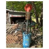 Home made mock gas pump