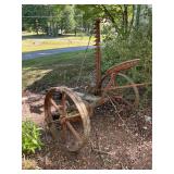 Antique sickle mower