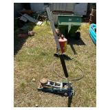 Working floor jack