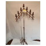 Antique candle stand iron