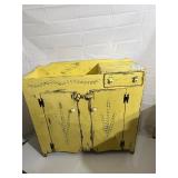 Antique dry sink