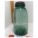 Green Ball Mason jar