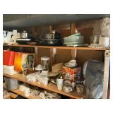 Contents of shelves