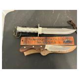 2 large knives