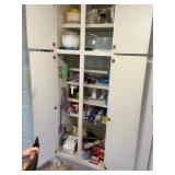 Cabinet contents
