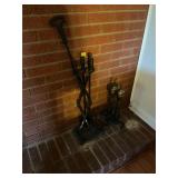 Fire place set