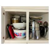 Cabinet contents