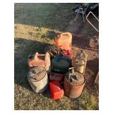 Gas can lot