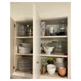 Cabinet contents