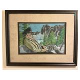 John Wayne print