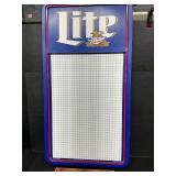 Miller lite sign