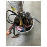 Bucket with tools