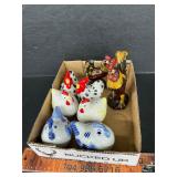 Chicken salt and pepper shakers
