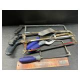 Saw and trowel