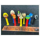 9 Pez dispensers