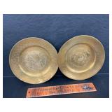 Heavy brass plates