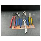 Pliers and wrench