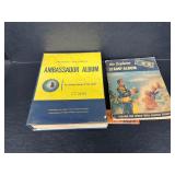 2 vintage stam books