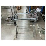 Portable saddle rack