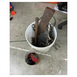 Bucket of tools