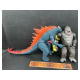 Godzilla and King Kong