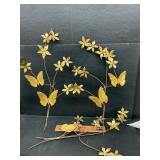 Metal flowers