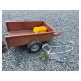 Mower trailer and other