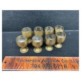 Brass cups