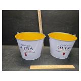 Michelob metal buckets