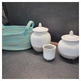 Canisters & Basket