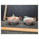 Rosenthal cream and sugar
