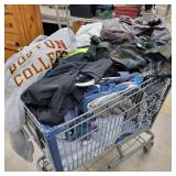 Buggy full of clothes. Polo, Tommy, ect.