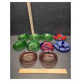 Hand blown dishes