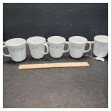5 Corning Mugs