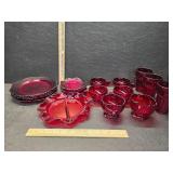 Radiance ruby red glass