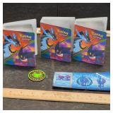 3 Pokï¿½mon Mini Binders. All 3 Full