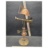 Vintage brass fireman