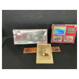 Miscellaneous cards and a photo