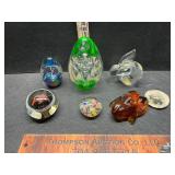Art glass lot
