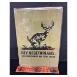 Metal sign